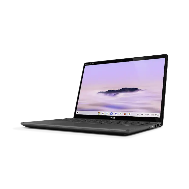 Acer Chromebook Plus Spin 514 device right side view.